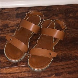 Girls 2 brown Sandals